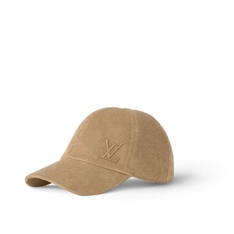 LV Signature Corduroy Cap S00 